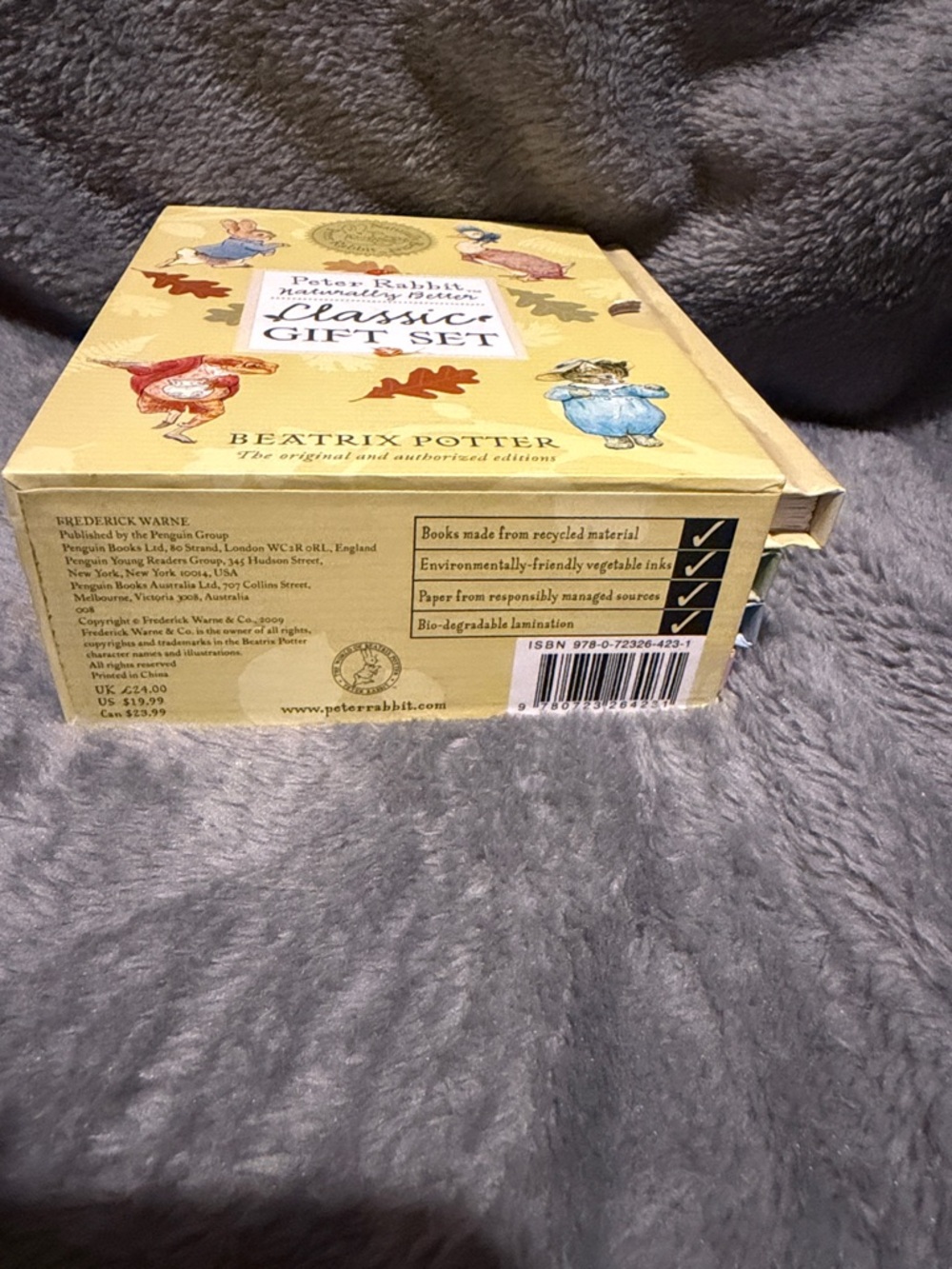 Peter Rabbit Naturally Better Classic Gift Set - Picture 2 of 5